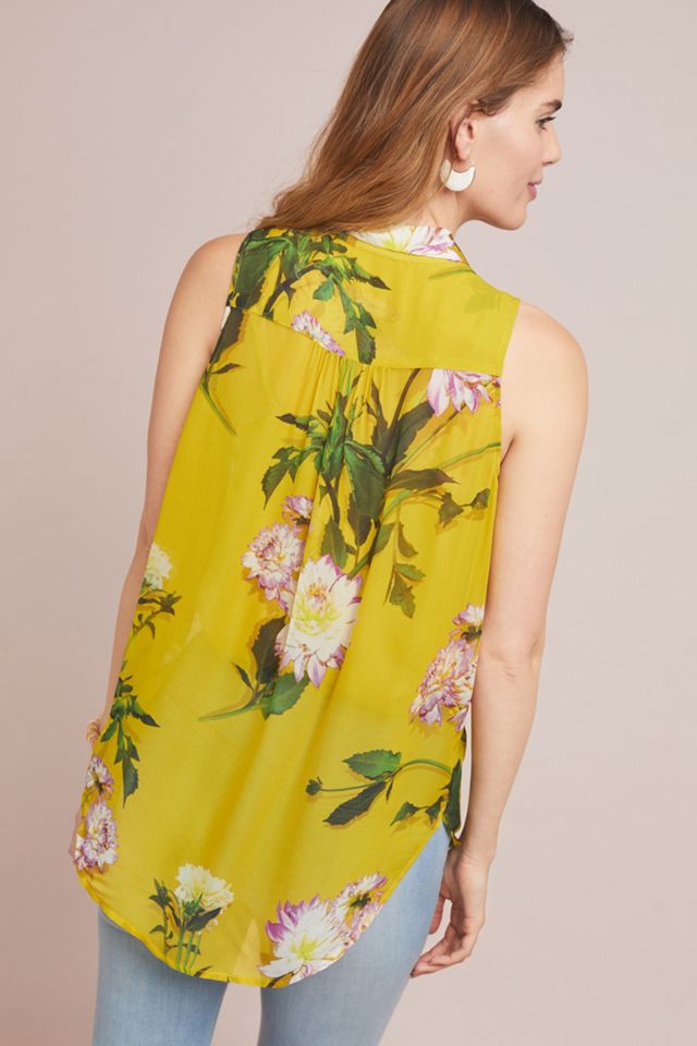 Duchess Sleeveless Buttondown #1