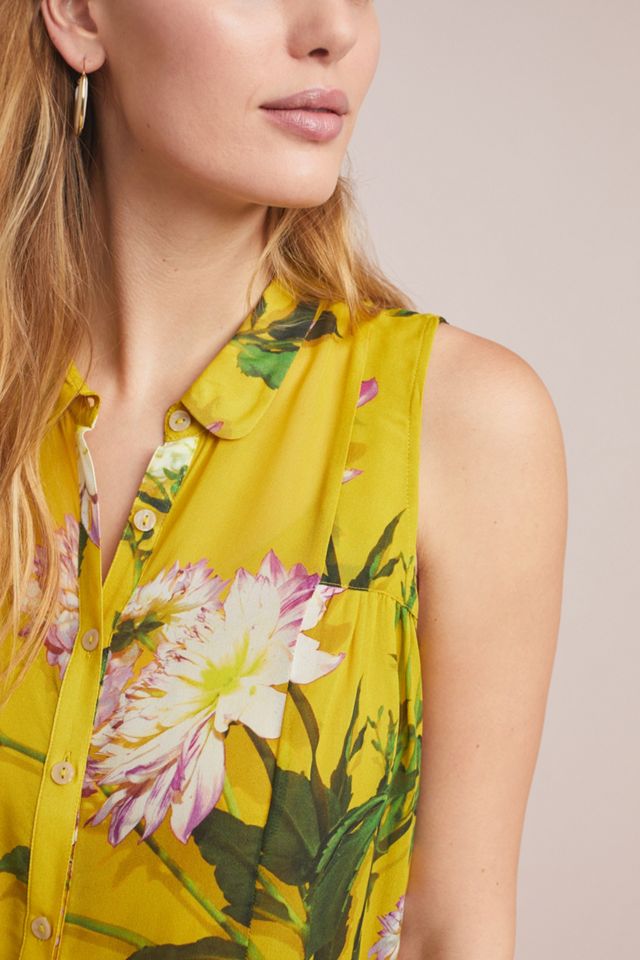 Duchess Sleeveless Buttondown #2