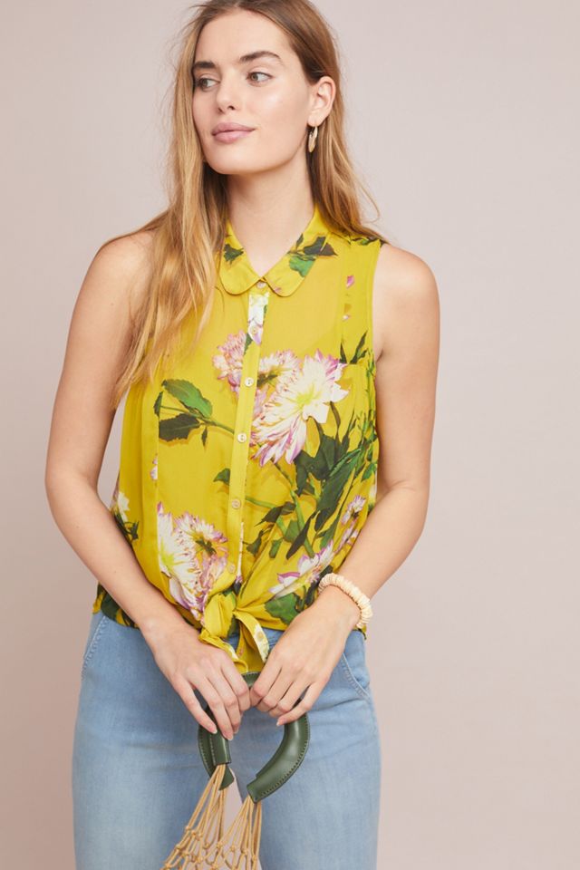 Duchess Sleeveless Buttondown #3