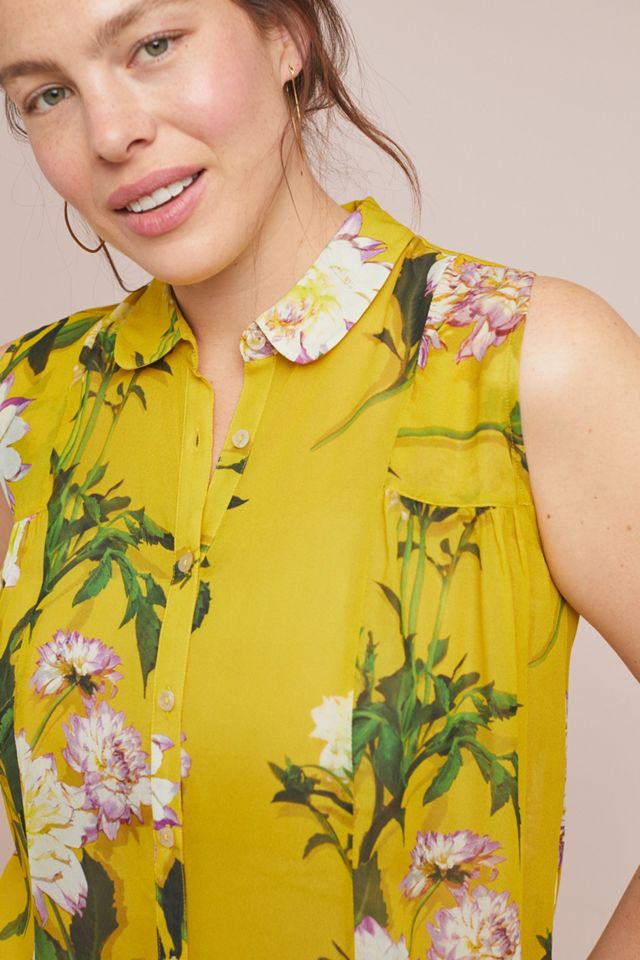 Duchess Sleeveless Buttondown #7