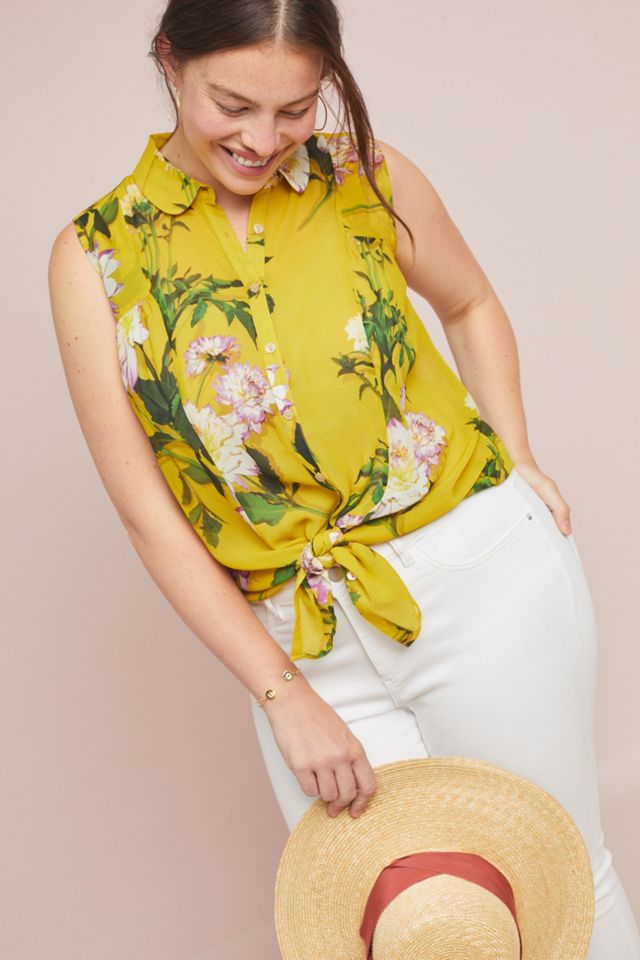 Duchess Sleeveless Buttondown #8