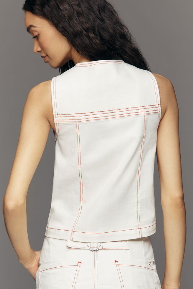 Pilcro Denim Vest #1