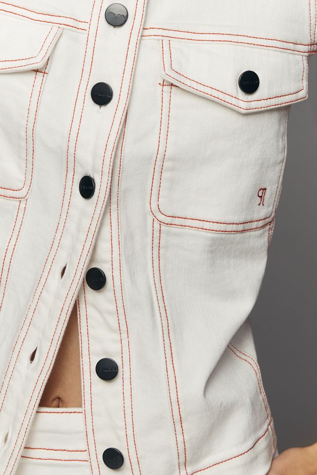 Pilcro Denim Vest #2