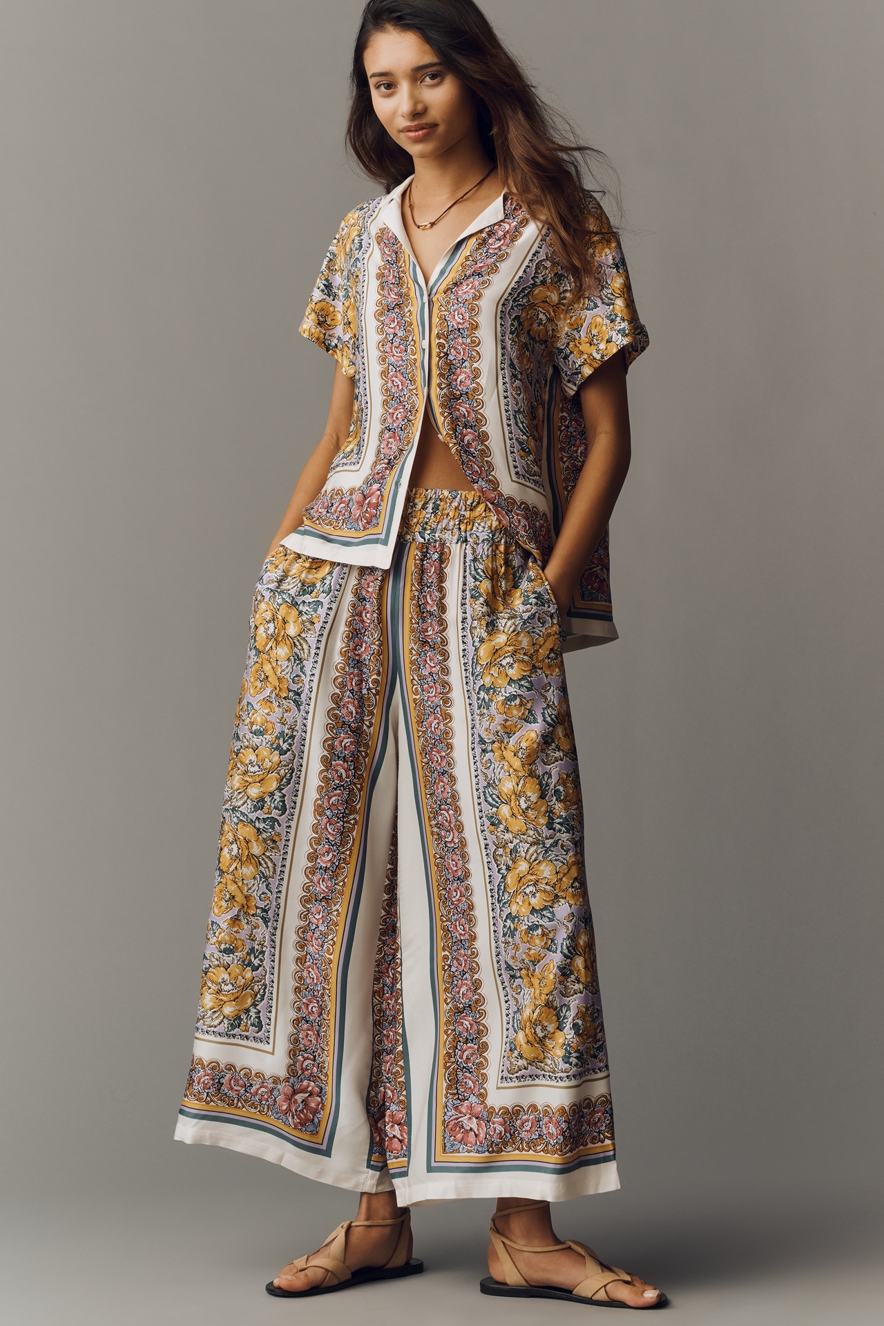 The Brenna Short-Sleeve Buttondown Shirt