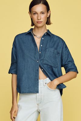 Mabel Boxy Oxford Shirt by Maeve