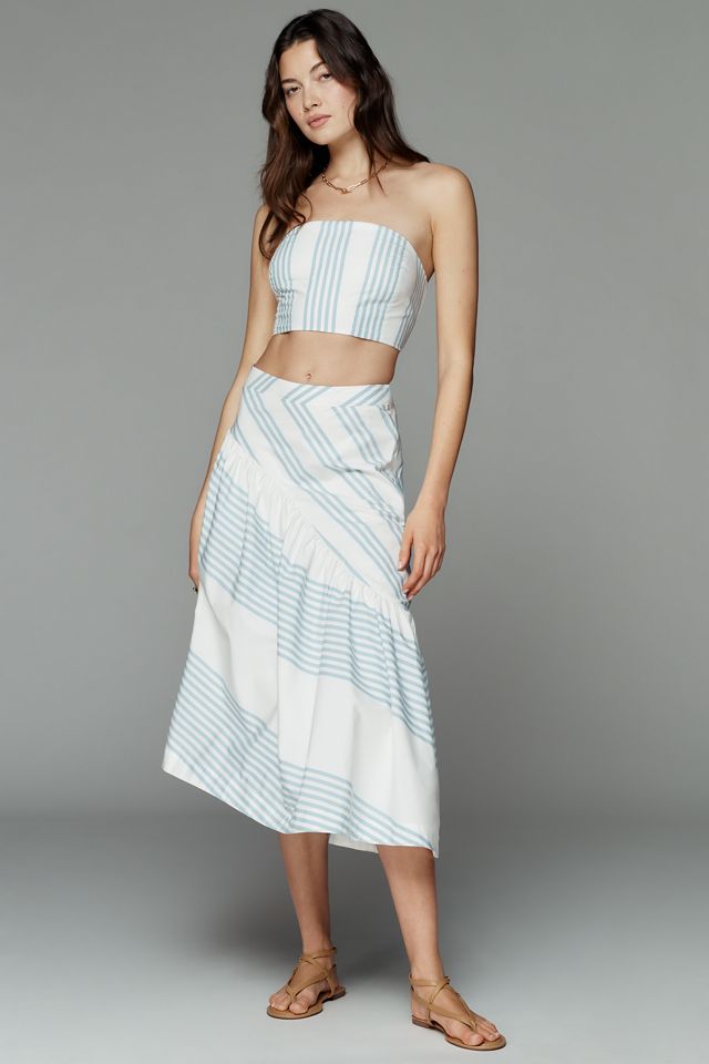 Maeve 100% Cotton Stripe Tube Top #2