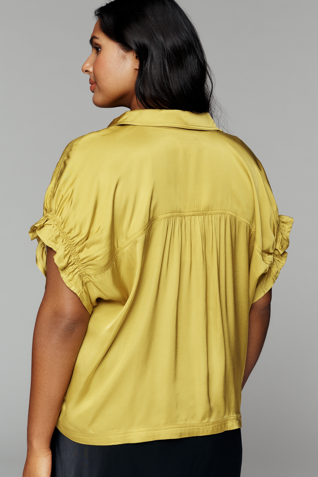 Quincy Lace Short-Sleeve Blouse by Pilcro