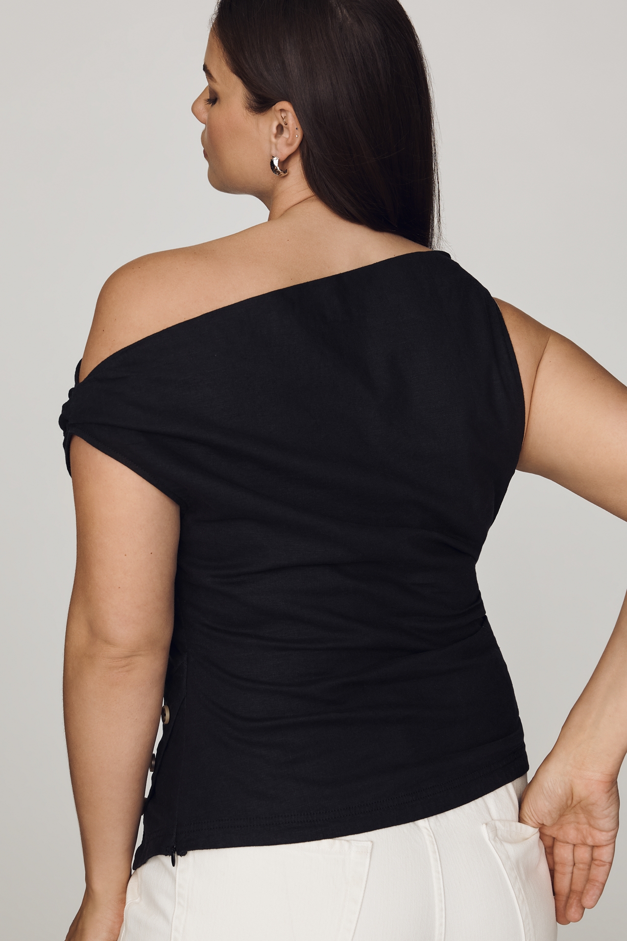 By Anthropologie Off-Shoulder Top