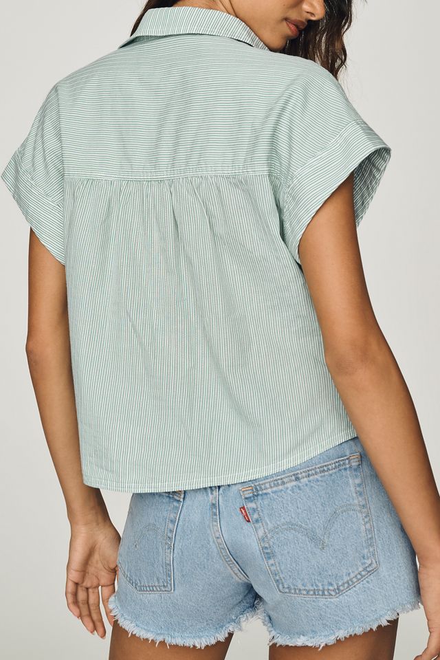 Pilcro Ruffle-Front Shirt  #3