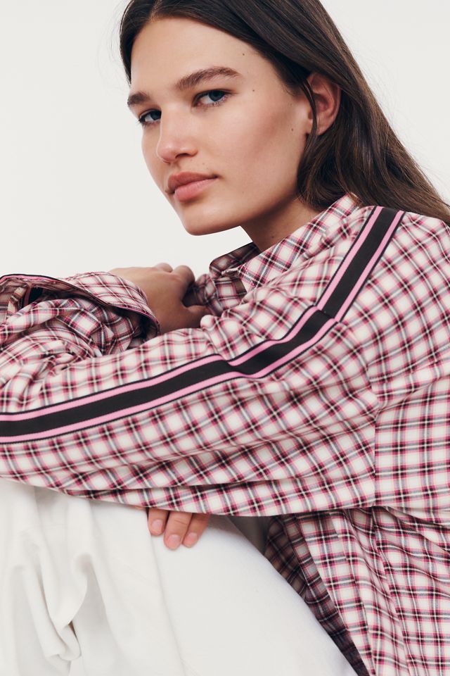 Maeve Cropped Buttondown Shirt | Anthropologie