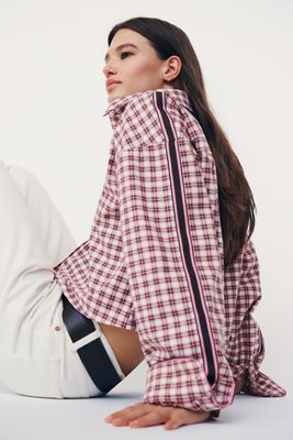 Maeve Cropped Buttondown Shirt