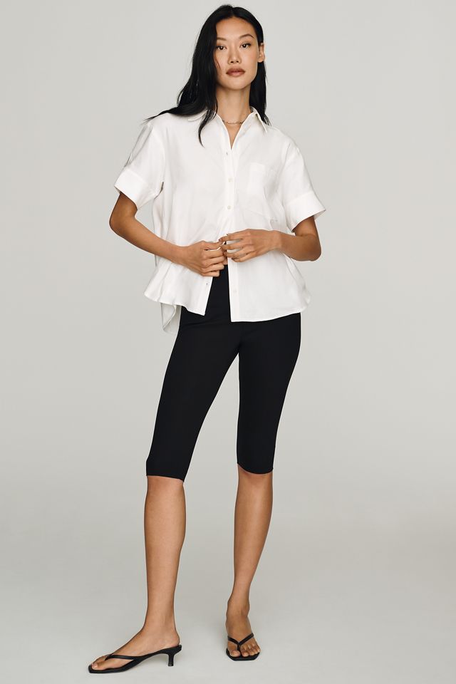 Maeve Short-Sleeve Yoke Shirt #2