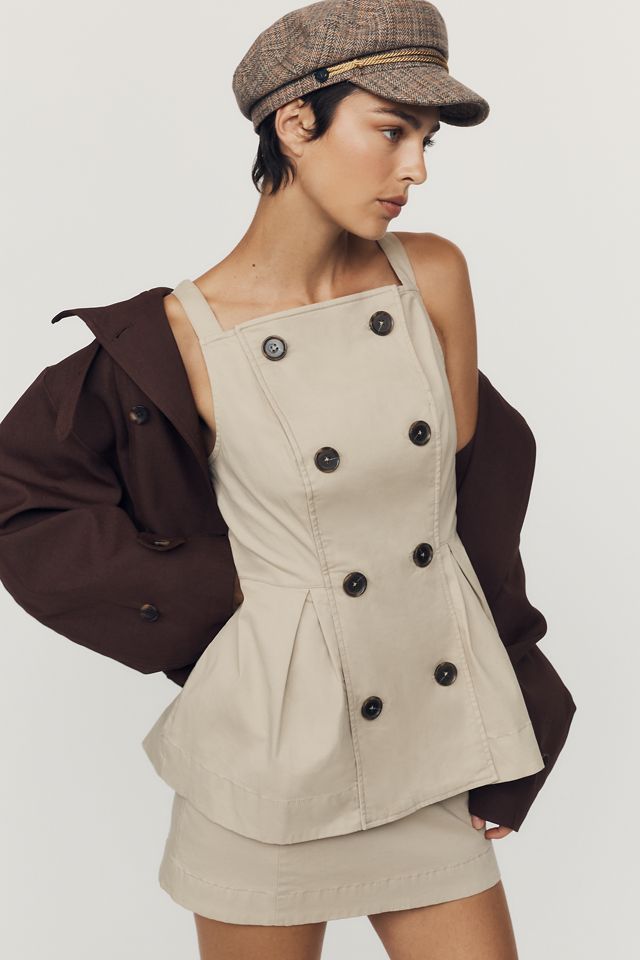 Maeve Tailored Peplum Top #3