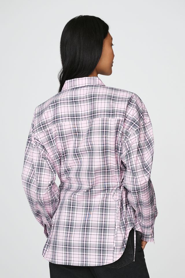 Maeve Poplin Tie-Waist Buttondown Shirt #2