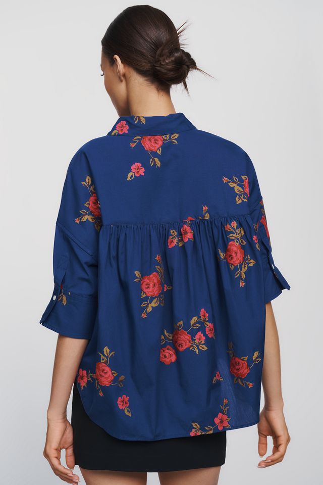 Maeve Mabel 100% Cotton Buttondown Shirt #2
