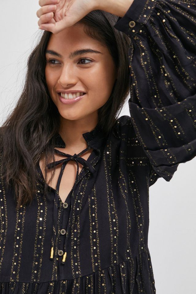 Quinn Sequinned Tunic Blouse #3
