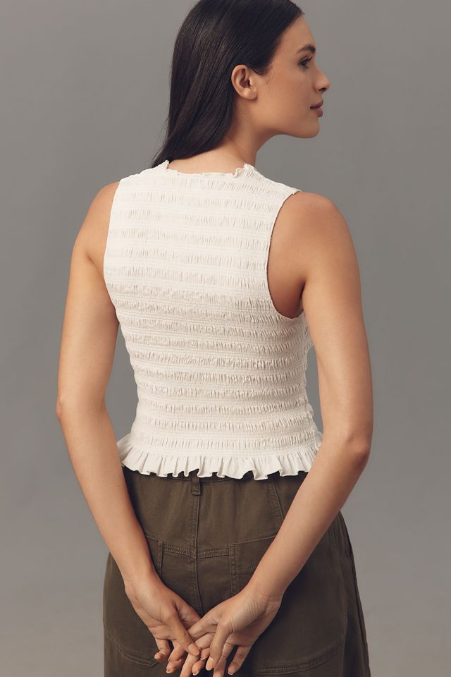 Pistola Phoebe Smocked Tank Top #2