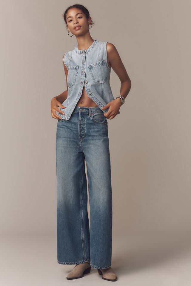Pistola Gia Fitted Denim Vest #2