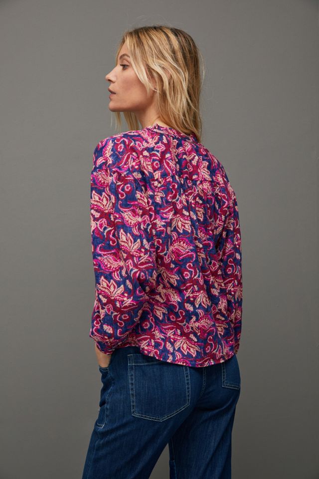 Pilcro Lucille Peasant Blouse #1