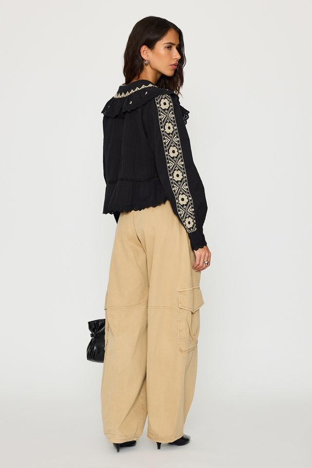 Camicetta Ricamata a Maniche Lunghe By Anthropologie #4