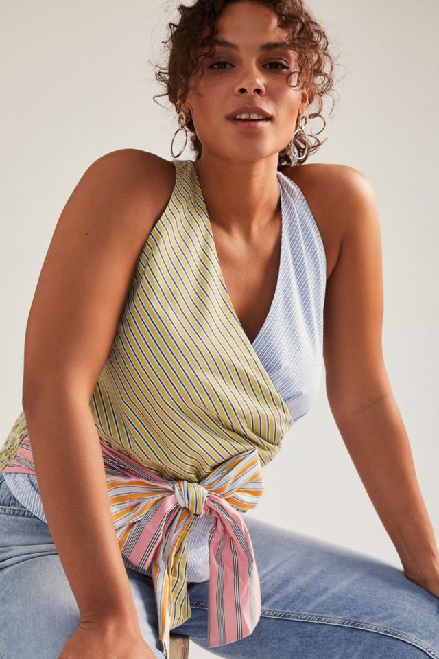 Maeve Elizia Tie-Front Tank #5