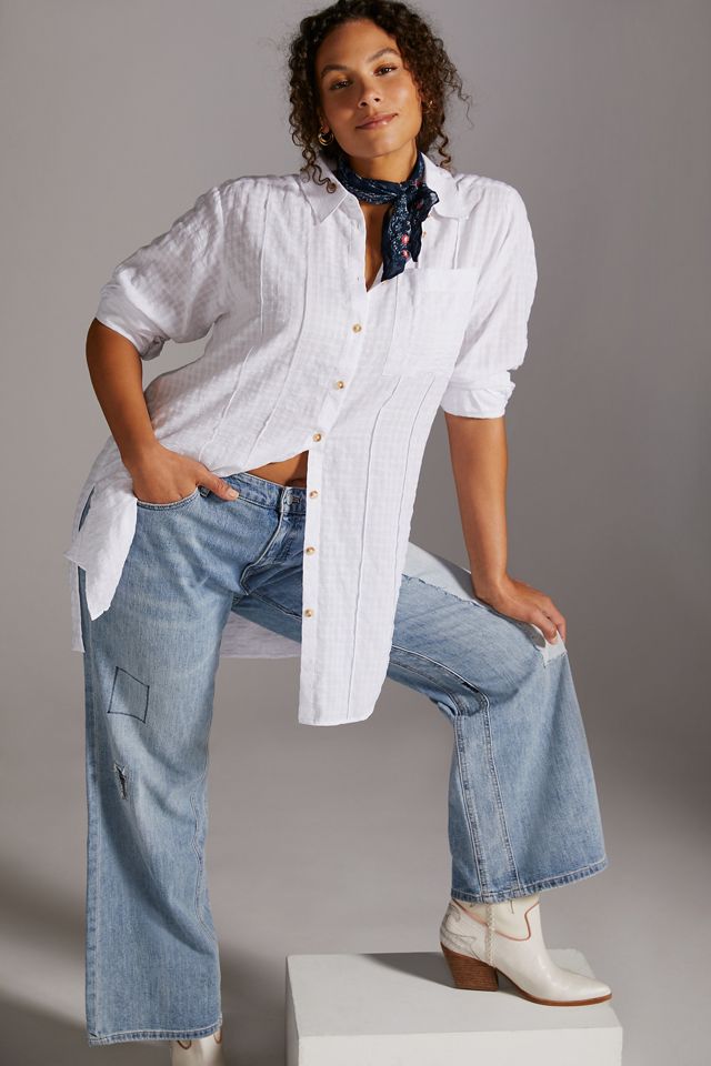 Textured Tunic Buttondown #5