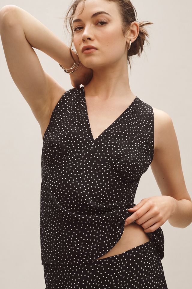 Maeve V-Ausschnitt Top #3