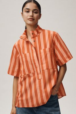 Jeannie Popover Swing Top by Maeve