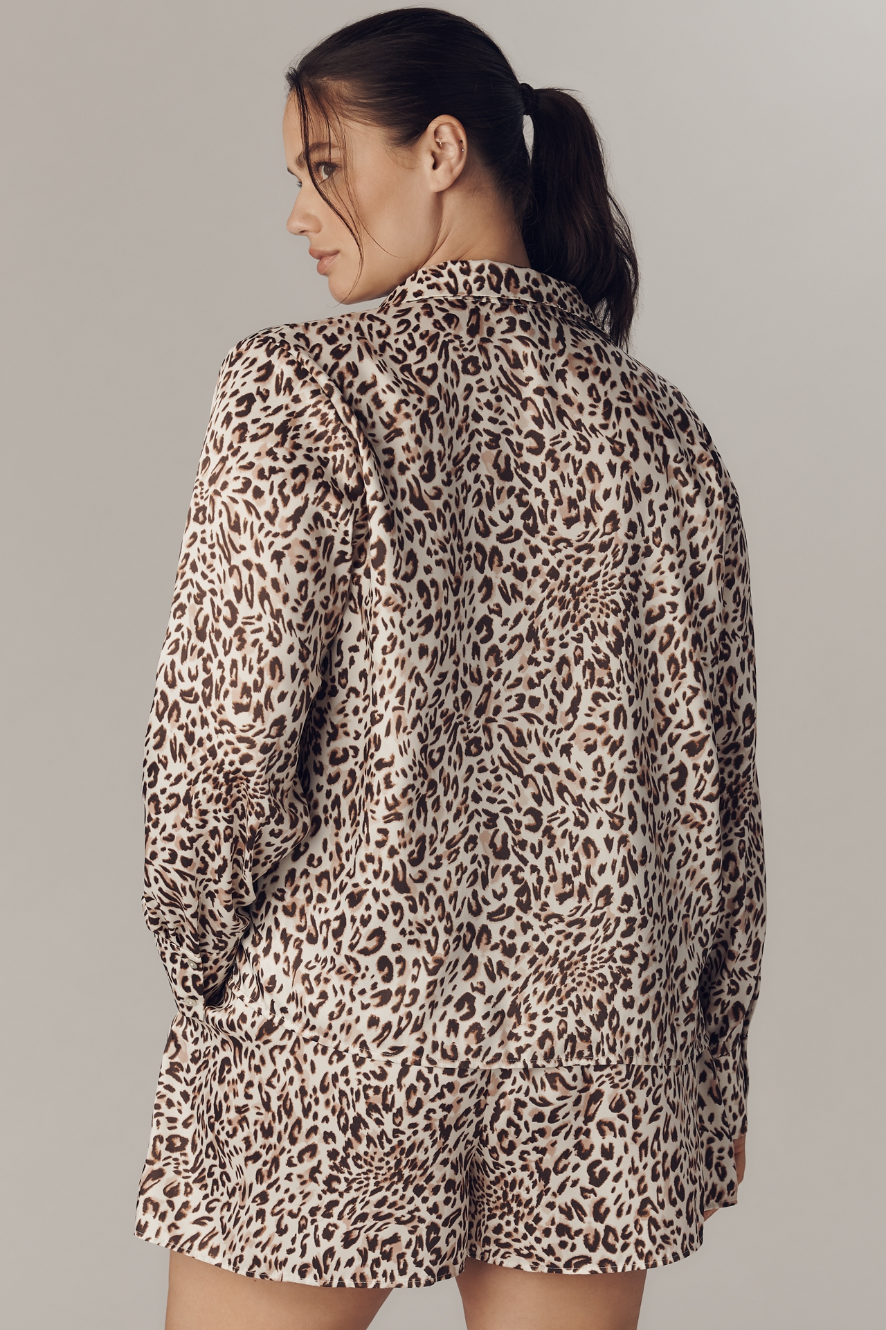 Maeve Long-Sleeve Scarf Blouse