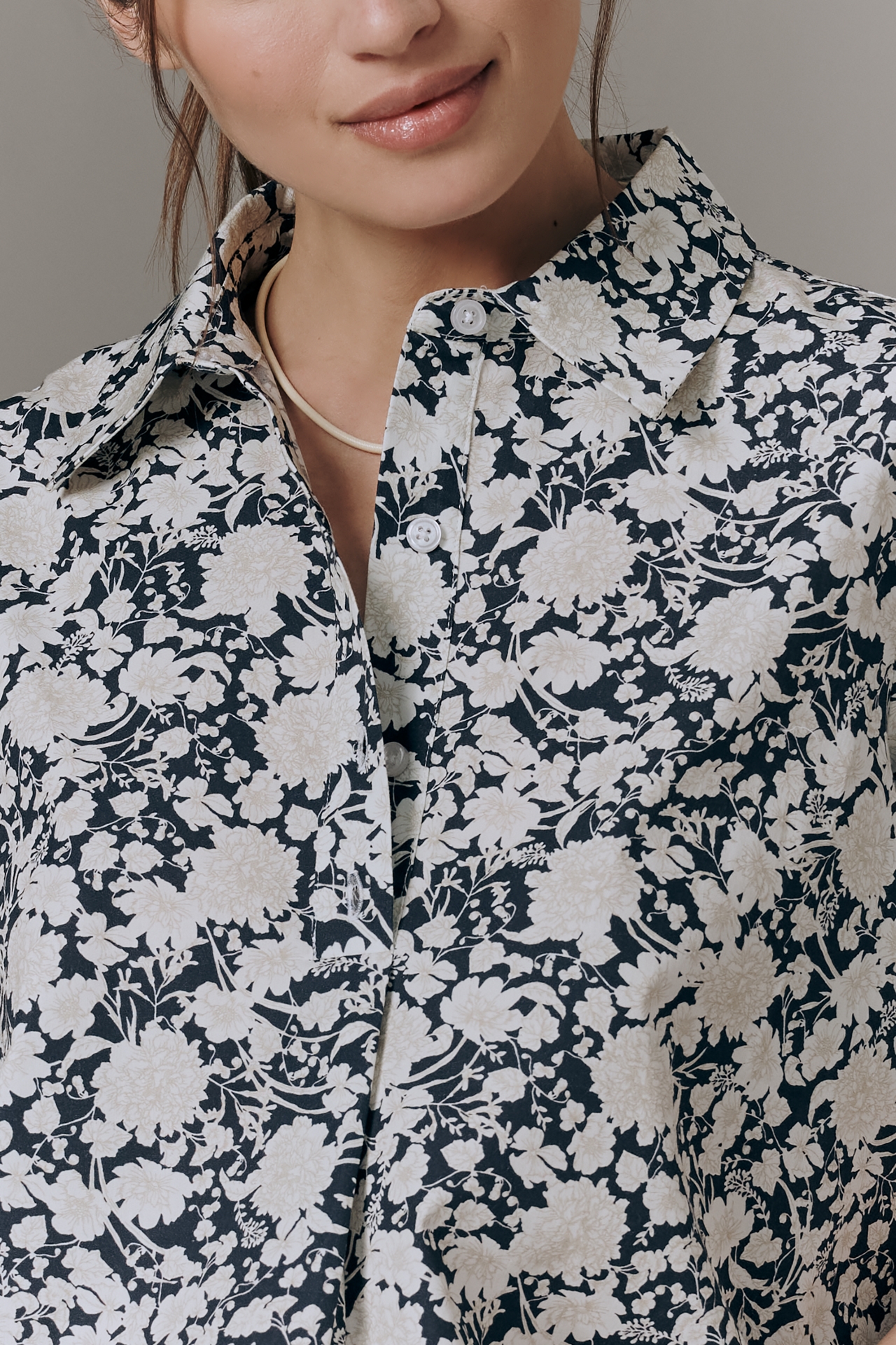 Pollie Short-Sleeve Swing Blouse