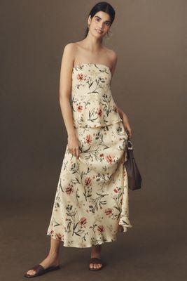 By Anthropologie Blouse tissée sans bretelles