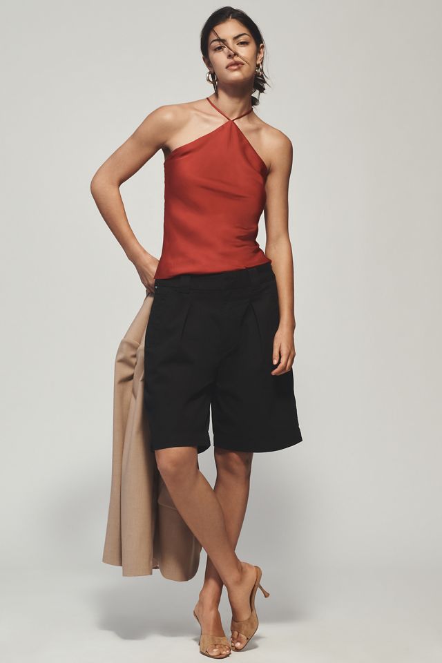 By Anthropologie Strappy Halter Blouse #2