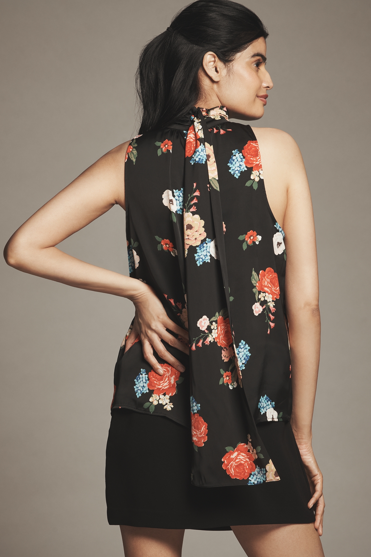 By Anthropologie Silky Halter Tank