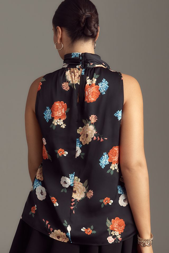 By Anthropologie Silky Halter Tank #6