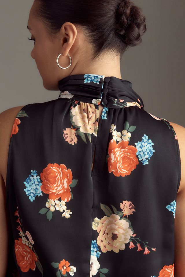 By Anthropologie Silky Halter Tank #7