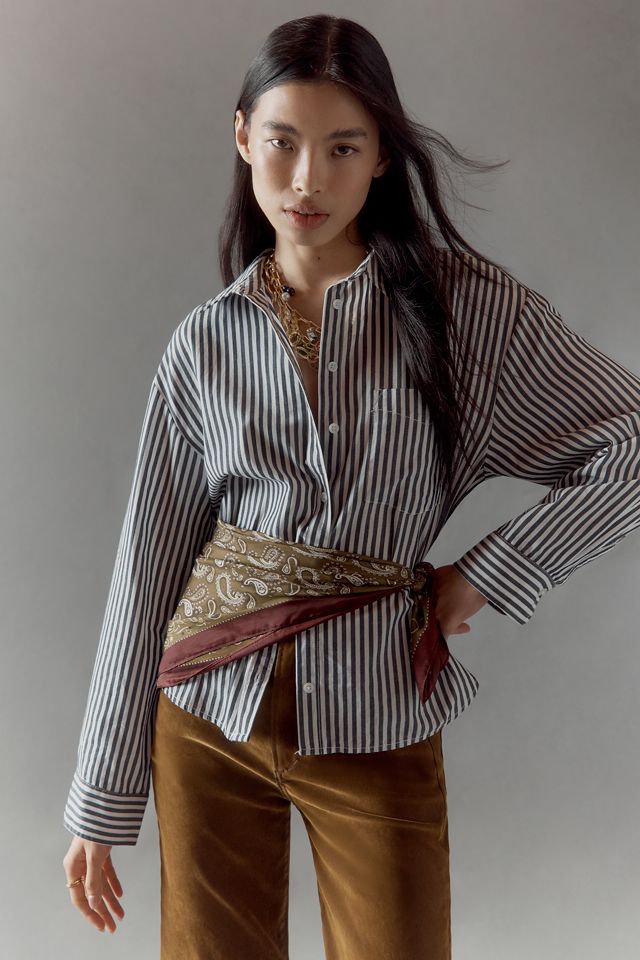 The Shrunken Bennet Buttondown Shirt by Maeve #1