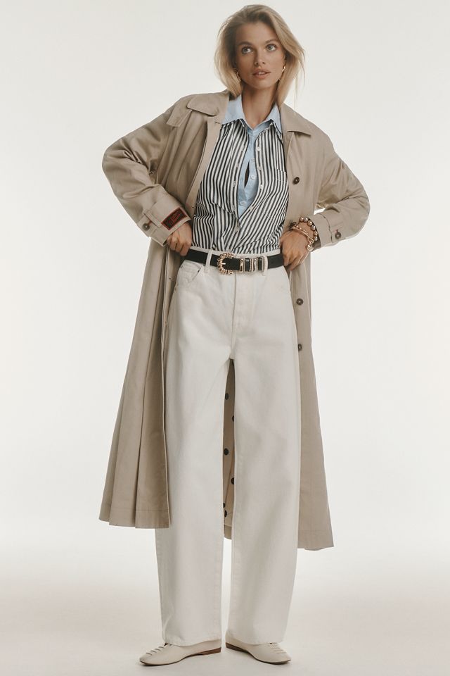 Shrunken Bennet Button Down Shirt by Maeve #1