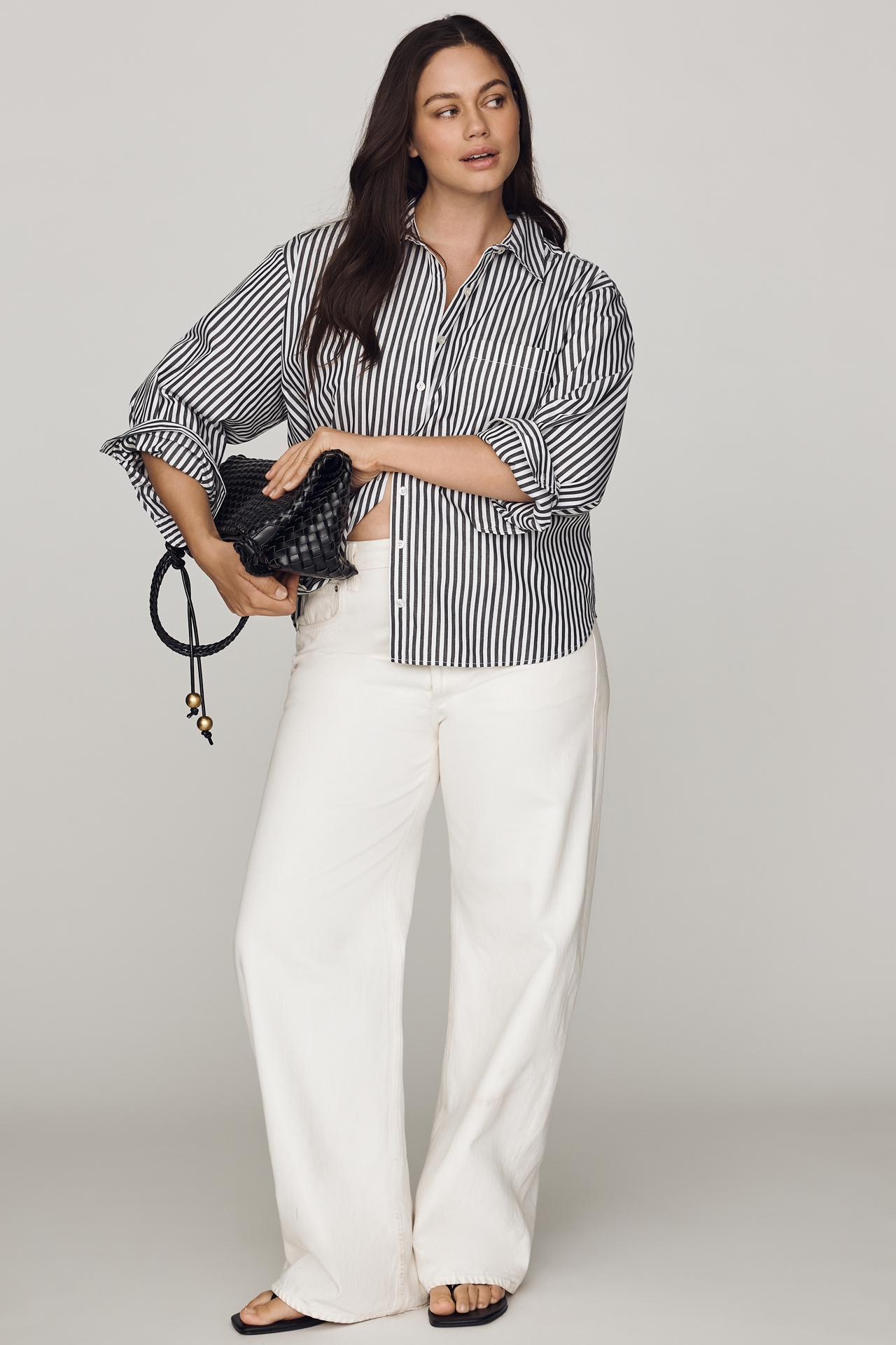 Shrunken Bennet Button Down Shirt by Maeve