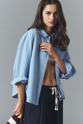 The Shrunken Bennet Buttondown Shirt by Maeve