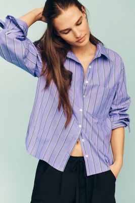 Maeve Shrunken Bennet Buttondown Shirt