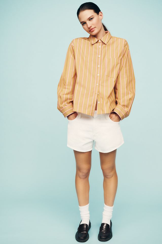 Maeve Shrunken Bennet Buttondown Shirt #4