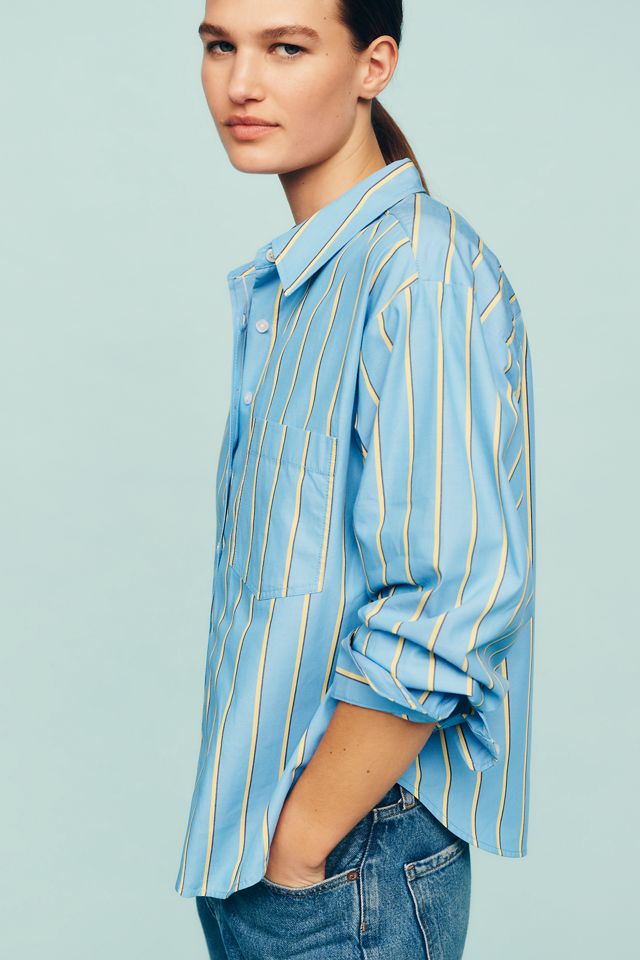 Maeve Shrunken Bennet Buttondown Shirt #1