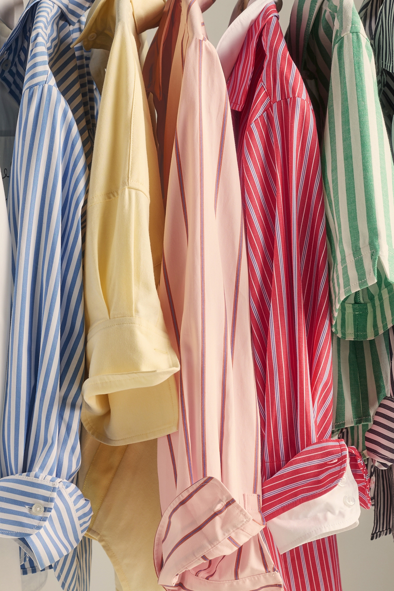 The Double-Layered Shrunken Bennet Buttondown Shirt by Maeve