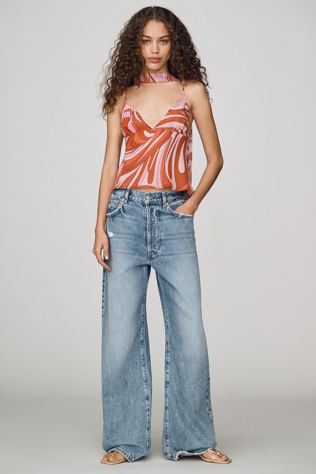 Maeve Clara Chiffon Scarf Tank #2