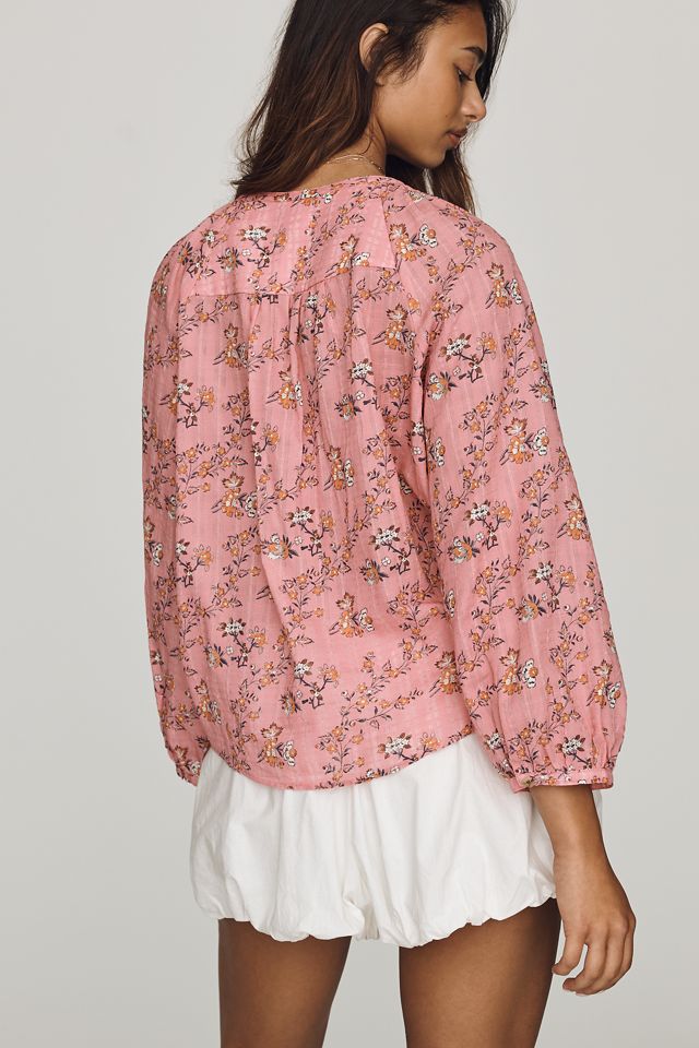 Blusa Sidney de Manga Murciélago Encogida Pilcro #1