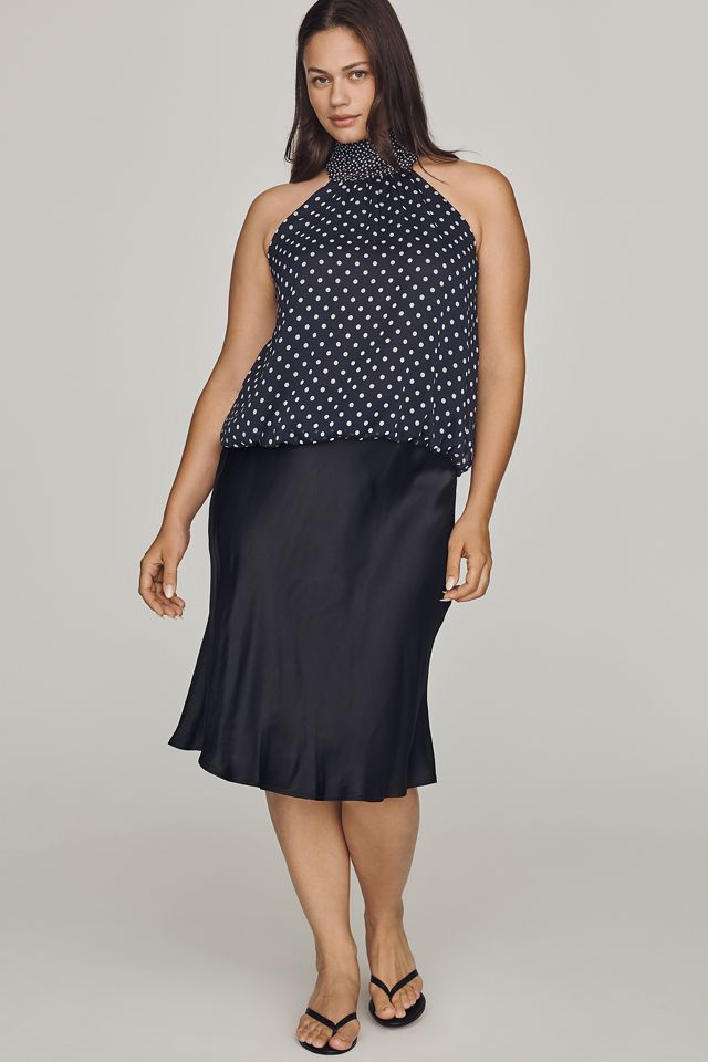 Maeve Mock-Neck Bubble Top #6