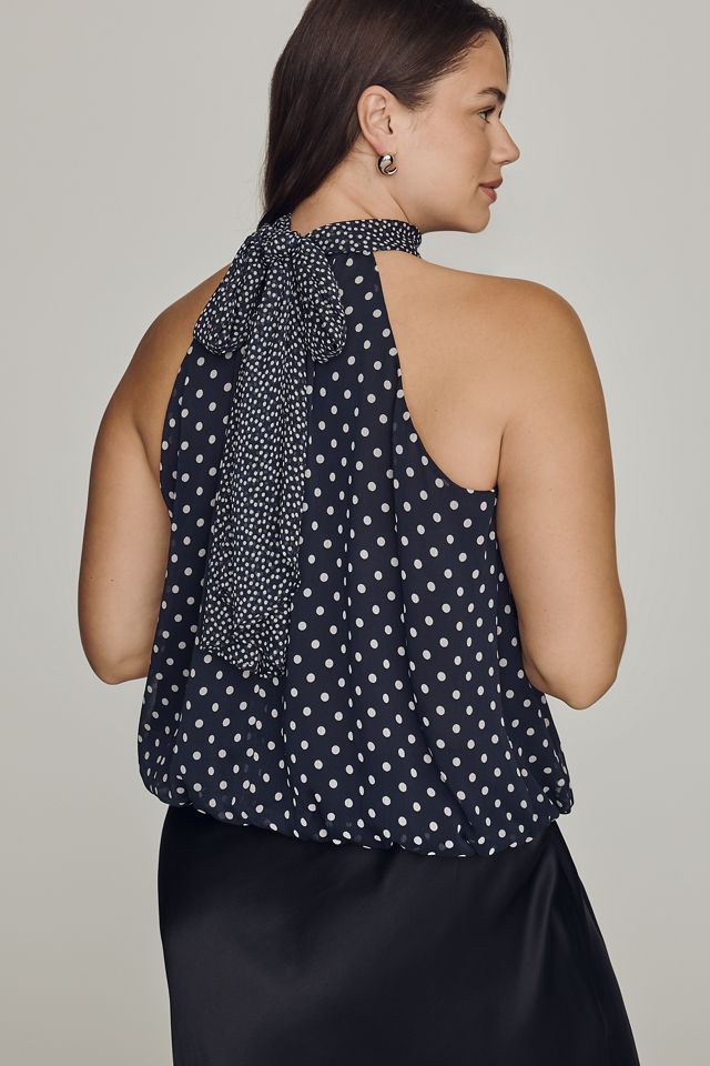 Maeve Mock-Neck Bubble Top #7