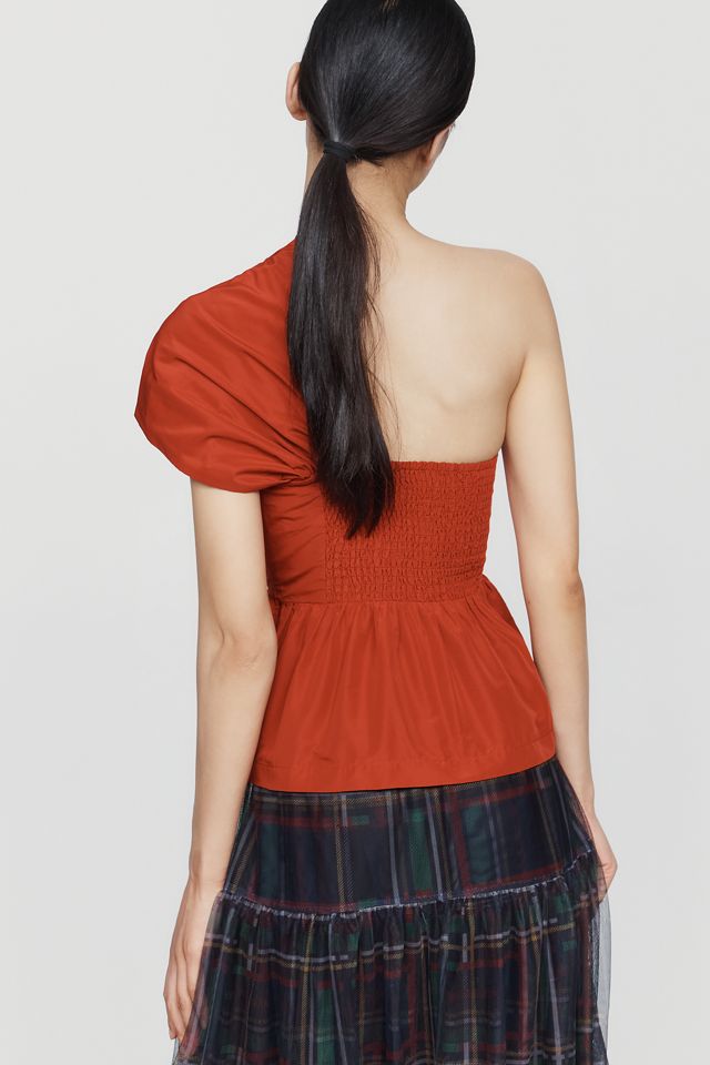 @loverlygrey x Anthropologie Elodie Einschulter-Bluse #2