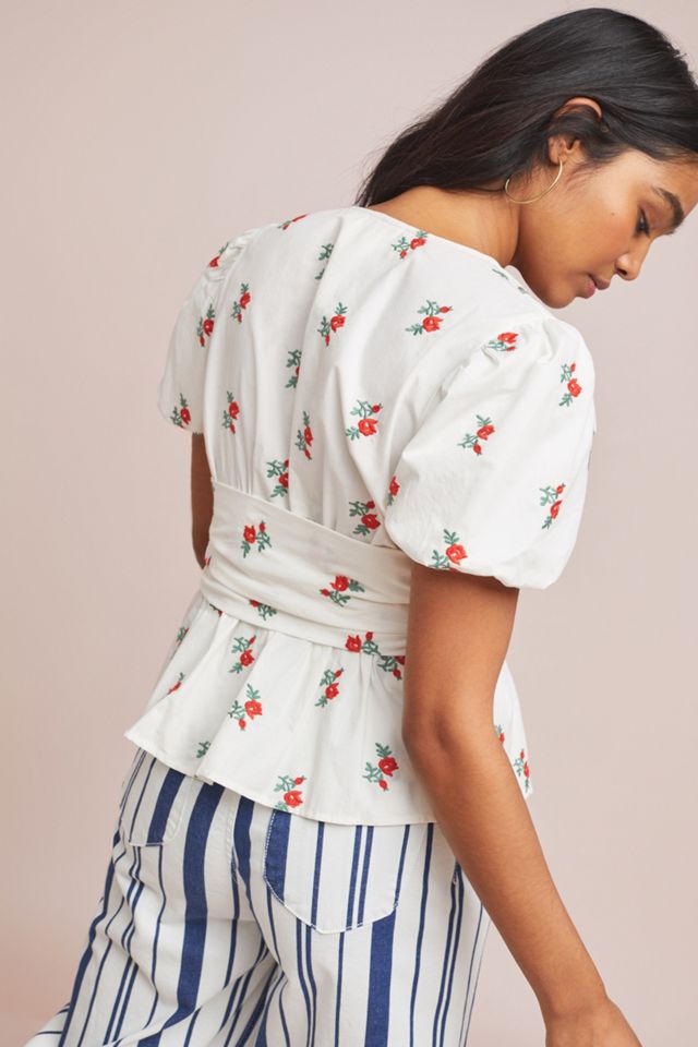 Rosalie Embroidered Top #2