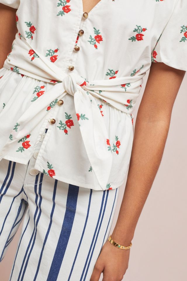 Rosalie Embroidered Top #4